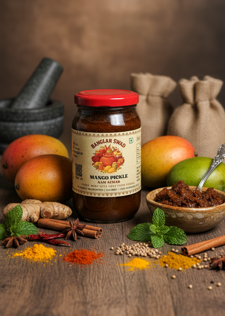 Misti Aam Achar (Sweet Mango Pickle Delight)