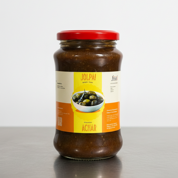 Jolpai Achar (Spicy & Tangy Bengali Olive Pickle)