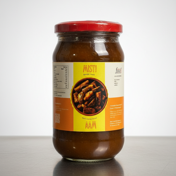 Misti Aam Achar (Sweet Mango Pickle Delight)