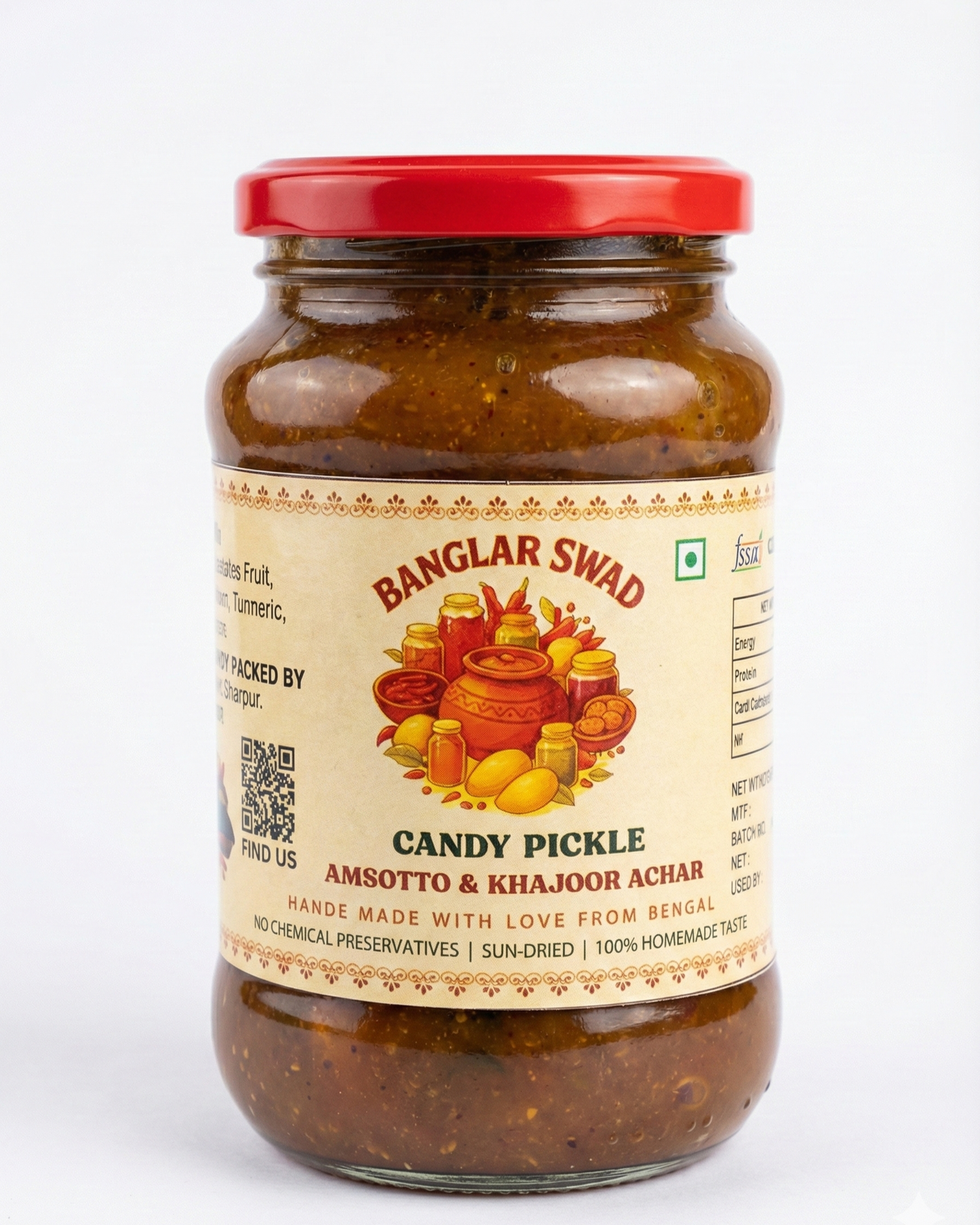 Candy Achar – Aamsotto & Khejur Sweet Pickle Delight