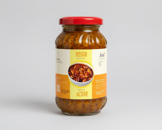 Roson Achar – Authentic Bengali Garlic Pickle in Mustard Oil