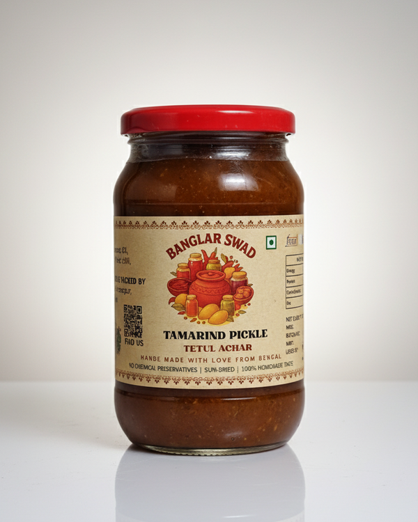Tetul Achar – Tangy Tamarind Pickle with a Sweet-Spicy Twist