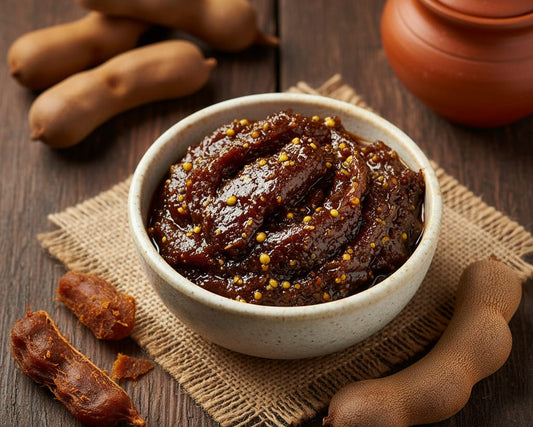 Tetul Achar – Tangy Tamarind Pickle with a Sweet-Spicy Twist
